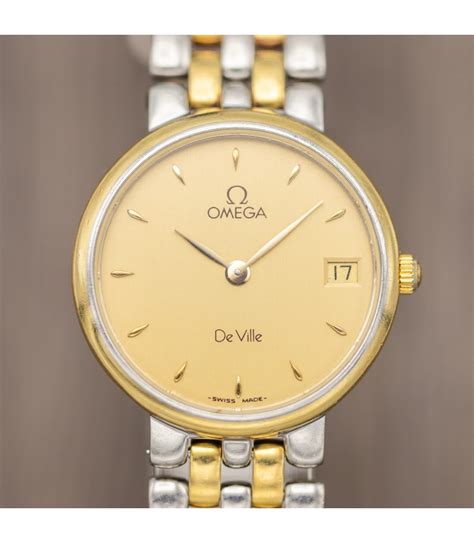 omega deville dress watch 1 24 10kt rgp|omega de ville ladies watch vintage.